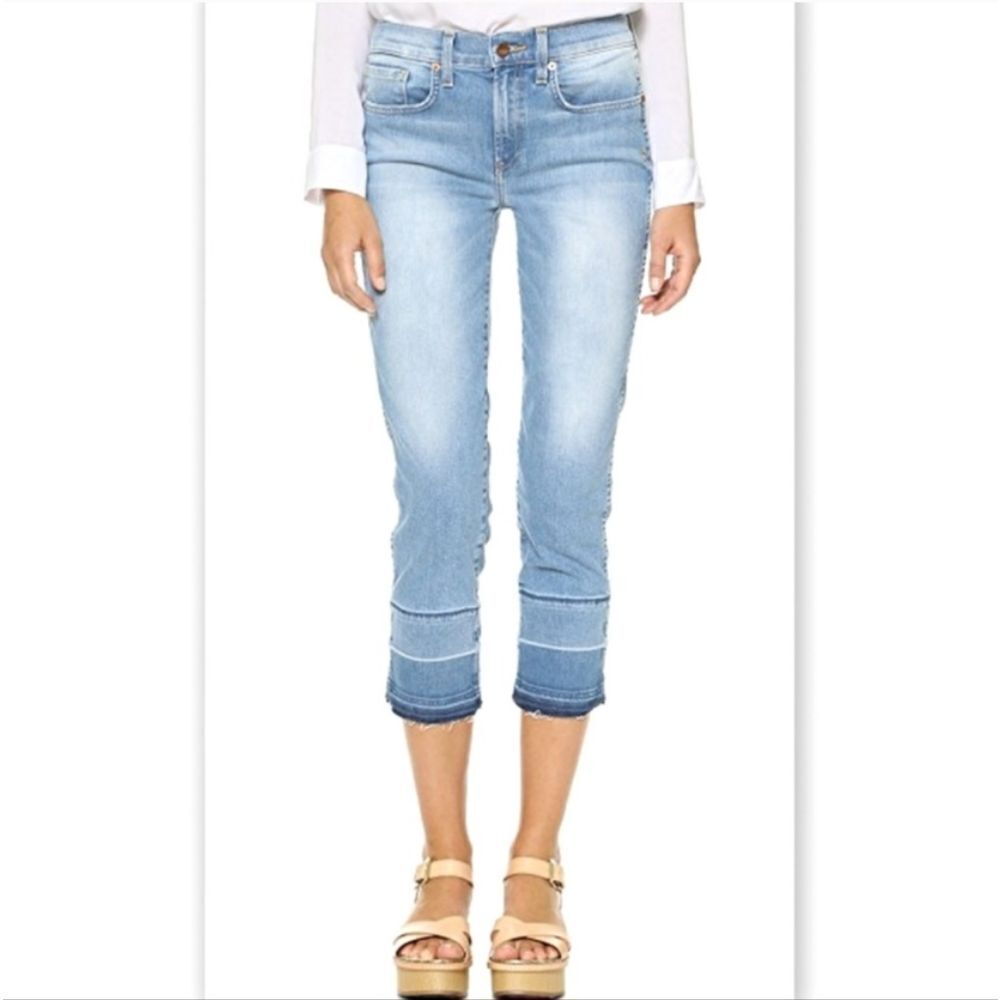 Genetic Denim BIRKIN Hi Waist Crop Jeans